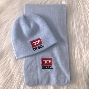 Diesel hat & scarf set